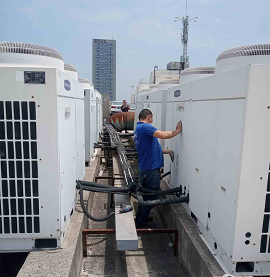 施秉中央空调制热和不制冷系统维修方法